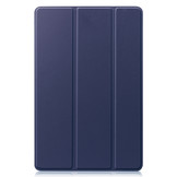 3-Vouw sleepcover hoes Blauw voor de Samsung Galaxy Tab S7 en Samsung Galaxy Tab S8