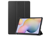 3-Vouw sleepcover hoes - Samsung Galaxy Tab S7 / Tab S8 - Zwart