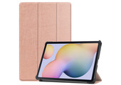 3-Vouw sleepcover hoes - Samsung Galaxy Tab S7 / Tab S8 - Rose Goud