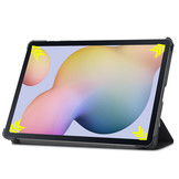 3-Vouw sleepcover hoes Don't Touch voor de Samsung Galaxy Tab S7 en Samsung Galaxy Tab S8