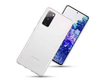 Qubits - Softcase hoes - Samsung Galaxy S20 FE - Transparant