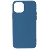 Softcase hoes voor de iPhone 12 Mini Blauw