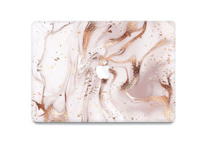 Lunso MacBook Air 13 inch (2010-2017) cover hoes - case - Marble Vera