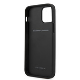 Lederen backcover hoes Rood voor de iPhone 12 en iPhone 12 Pro