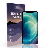 Lederen backcover hoes Rood voor de iPhone 12 Mini