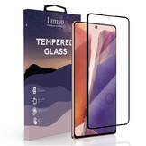 Samsung Galaxy Note 20 beschermglas met Zwarte Rand (Screenprotector)