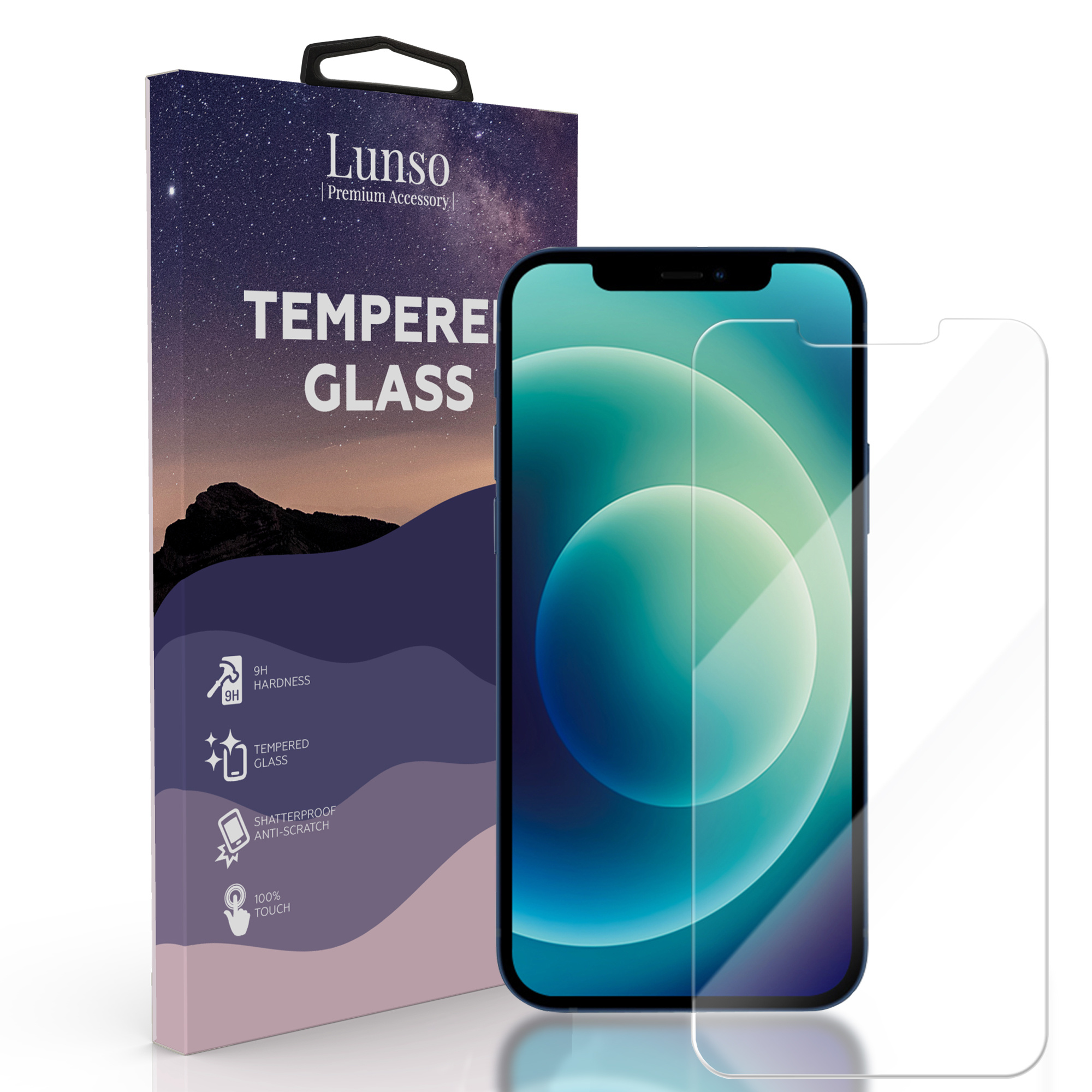Gehard beschermglas (Tempered Glass) voor de iPhone 12 Mini