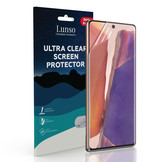 Duo Pack (2 stuks) Beschermfolie, Full Covered Screen Protector inclusief bevestiging tool voor de Samsung Galaxy Note 20