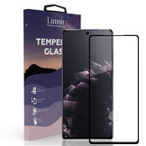 Samsung Galaxy S21 Plus beschermglas met Zwarte Rand (Screenprotector)