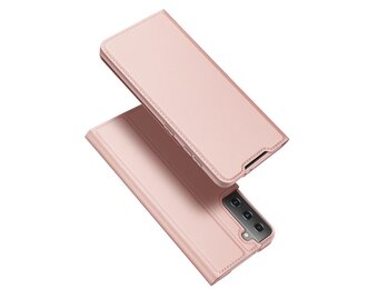 Dux Ducis - Pro Serie Slim wallet hoes - Samsung Galaxy S21 Plus - Rose Goud