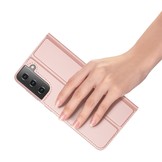Pro Serie slim wallet hoes Rose Goud voor de Samsung Galaxy S21 Plus