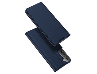 Dux Ducis - Pro Serie Slim wallet hoes - Samsung Galaxy S21 Plus - Blauw