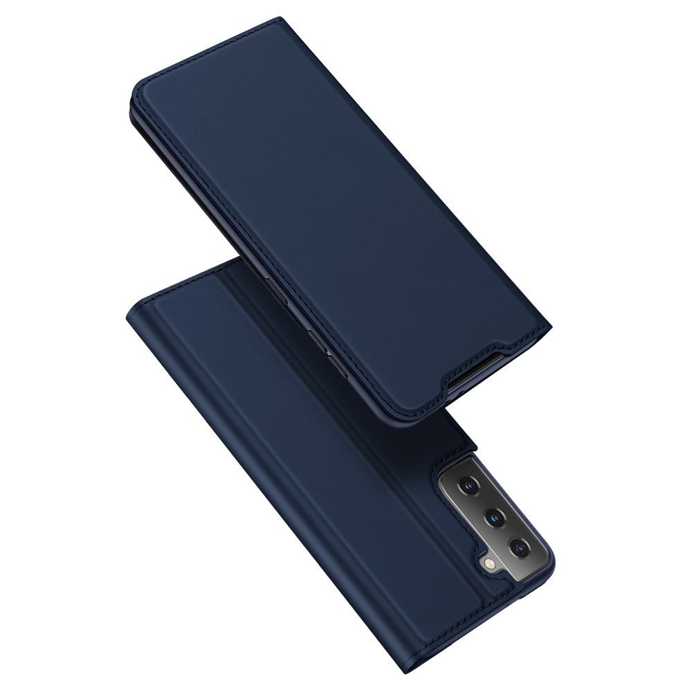 Pro Serie slim wallet hoes Blauw voor de Samsung Galaxy S21 Plus