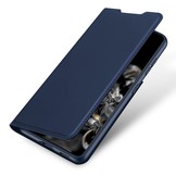 Pro Serie slim wallet hoes Blauw voor de Samsung Galaxy S21 Plus
