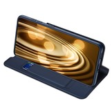 Pro Serie slim wallet hoes Blauw voor de Samsung Galaxy S21 Plus