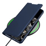 Pro Serie slim wallet hoes Blauw voor de Samsung Galaxy S21 Plus