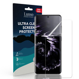 Duo Pack (2 stuks) Beschermfolie, Full Covered Screen Protector inclusief bevestiging tool voor de Samsung Galaxy S21 Ultra