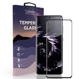 Samsung Galaxy S21 Ultra beschermglas met Zwarte Rand (Screenprotector)