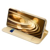 Pro Serie slim wallet hoes Goud voor de Samsung Galaxy S21 Ultra
