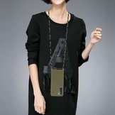 Backcover hoes Army Groen met koord voor de Samsung Galaxy S21 Plus