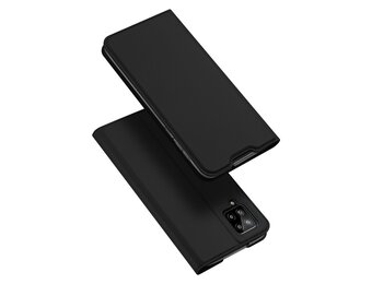 Dux Ducis - Pro Serie Slim wallet hoes - Samsung Galaxy A12 - Zwart