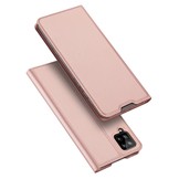 Pro Serie slim wallet Roze Goud  hoes voor de Samsung Galaxy A12 - - Copy