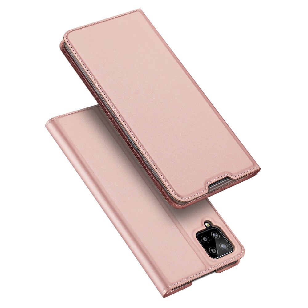 Pro Serie slim wallet Roze Goud  hoes voor de Samsung Galaxy A12 - - Copy