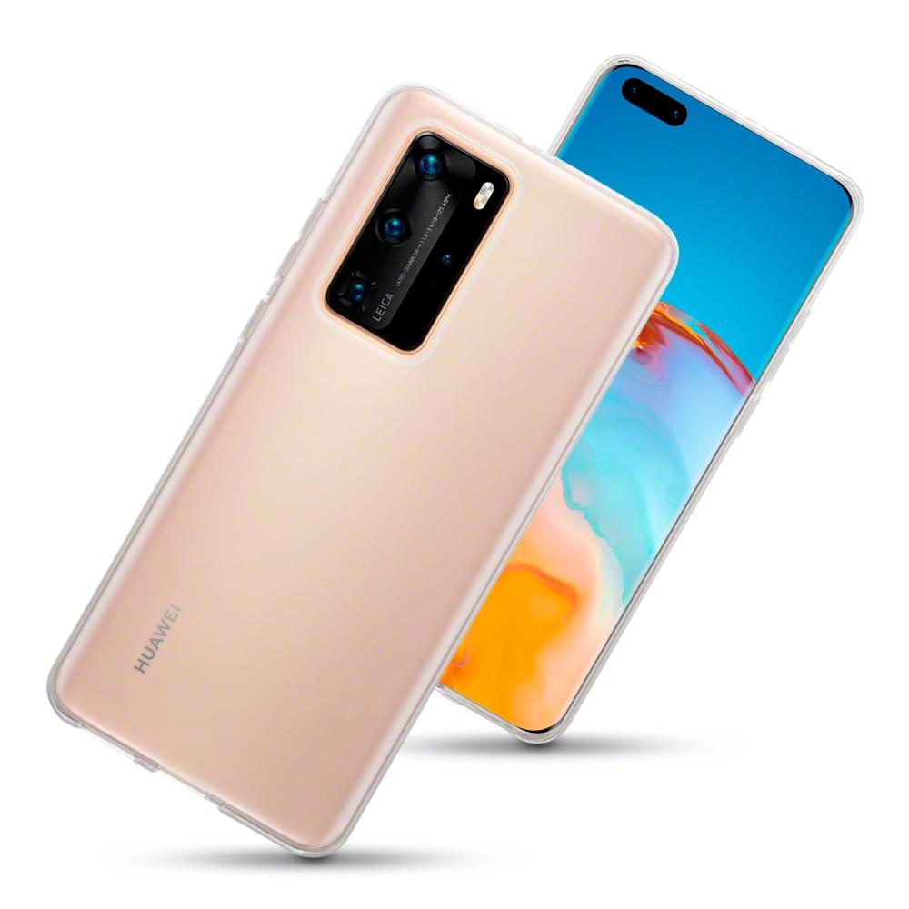 Softcase hoes Transparant voor de Huawei P40 Pro