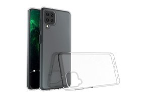 Lunso - Softcase hoes -  Samsung Galaxy A12  - Transparant