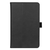 Luxe stand flip sleepcover hoes Zwart voor de Samsung Galaxy Tab A7 (2020)