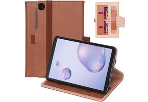 Luxe stand flip sleepcover hoes - Samsung Galaxy Tab A7 (2020) - Bruin