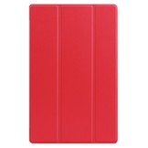 3-Vouw sleepcover hoes Rood voor de Lenovo Tab M10 HD Gen 2 (2e generatie)