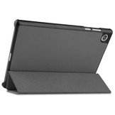 3-Vouw sleepcover hoes Grijs voor de Lenovo Tab M10 HD Gen 2 (2e generatie)