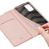 Pro Serie slim wallet Rose Goud hoes voor de Samsung Galaxy A52 en Samsung A52s