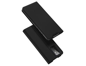 Dux Ducis - Pro Serie Slim wallet hoes -Samsung Galaxy A72  - Zwart