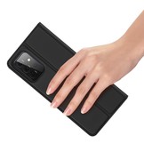 Pro Serie slim wallet Zwart hoes voor de Samsung Galaxy A72