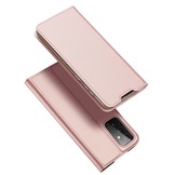 Pro Serie slim wallet Rose Goud hoes voor de Samsung Galaxy A72