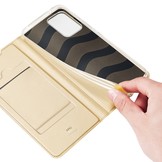 Pro Serie slim wallet Goud hoes voor de Samsung Galaxy A72