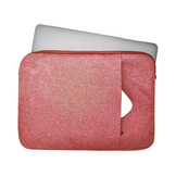 Stijlvolle zachte sleeve hoes Roze met neopreen bescherming voor 13 inch laptops