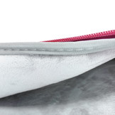 Stijlvolle zachte sleeve hoes Roze met neopreen bescherming voor 13 inch laptops