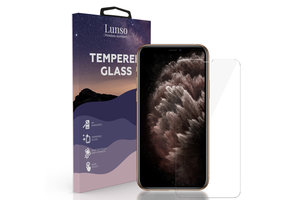 Lunso - iPhone 11 Pro Max - Gehard Beschermglas - Full Cover Screenprotector