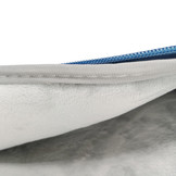 Stijlvolle zachte sleeve hoes Lichtblauw met neopreen bescherming voor 13 inch laptops