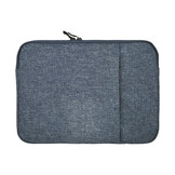 Stijlvolle zachte sleeve hoes Blauw met neopreen bescherming voor 15 inch laptops
