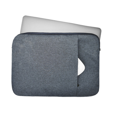 Stijlvolle zachte sleeve hoes Blauw met neopreen bescherming voor 15 inch laptops