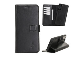 NorthLife - Samsung Galaxy S21 - Lederen Afneembare 2-in-1 bookcase hoes - Zwart