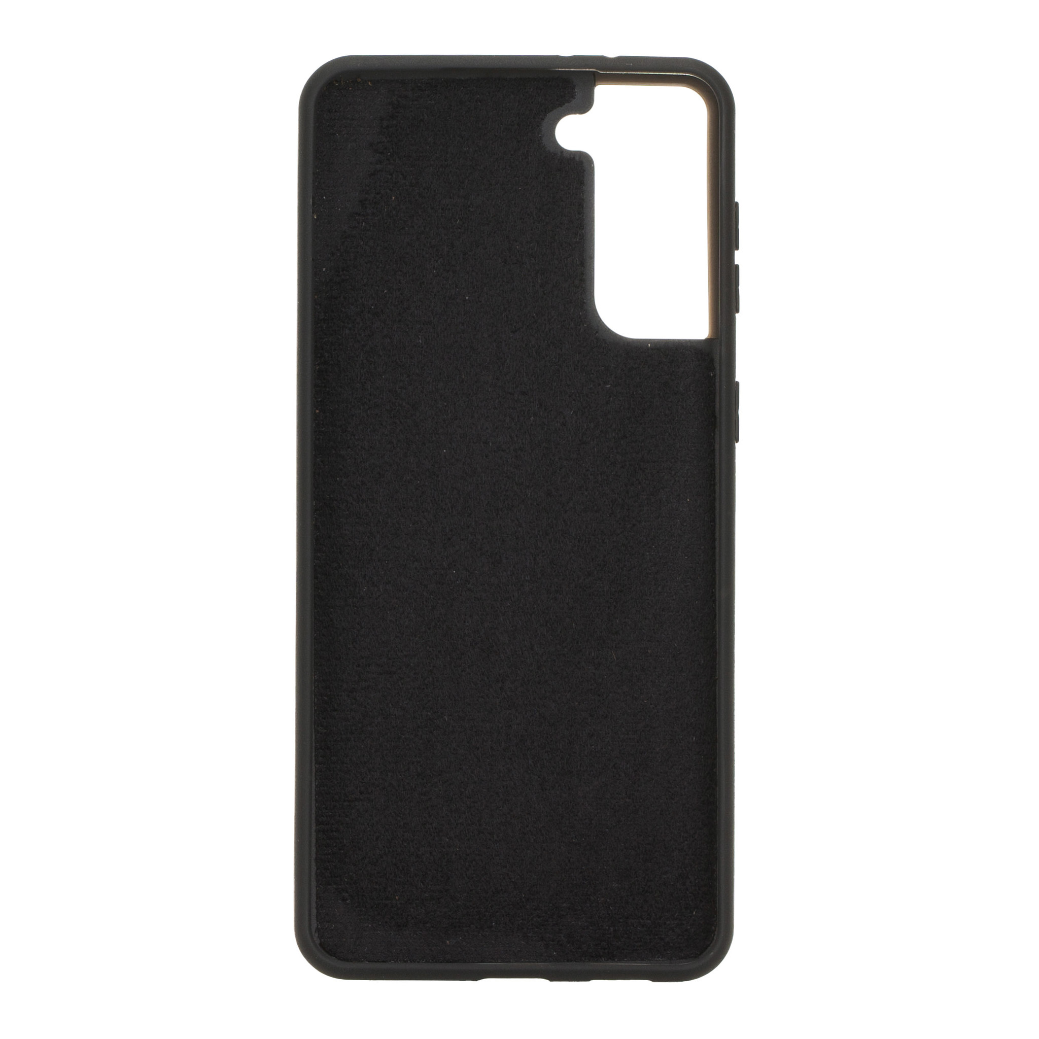 Samsung Galaxy S21 Plus Echt leren afneembare 2-in-1 bookcase telefoonhoes - Zwart