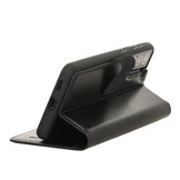 Samsung Galaxy S21 Plus Echt leren afneembare 2-in-1 bookcase telefoonhoes - Zwart