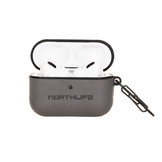 Haga echt lederen cover hoes Lichtgrijs voor de AirPods Pro