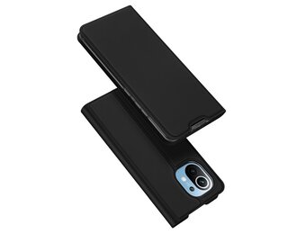 Dux Ducis - Pro Serie Slim wallet hoes - Xiaomi Mi 11 - Zwart