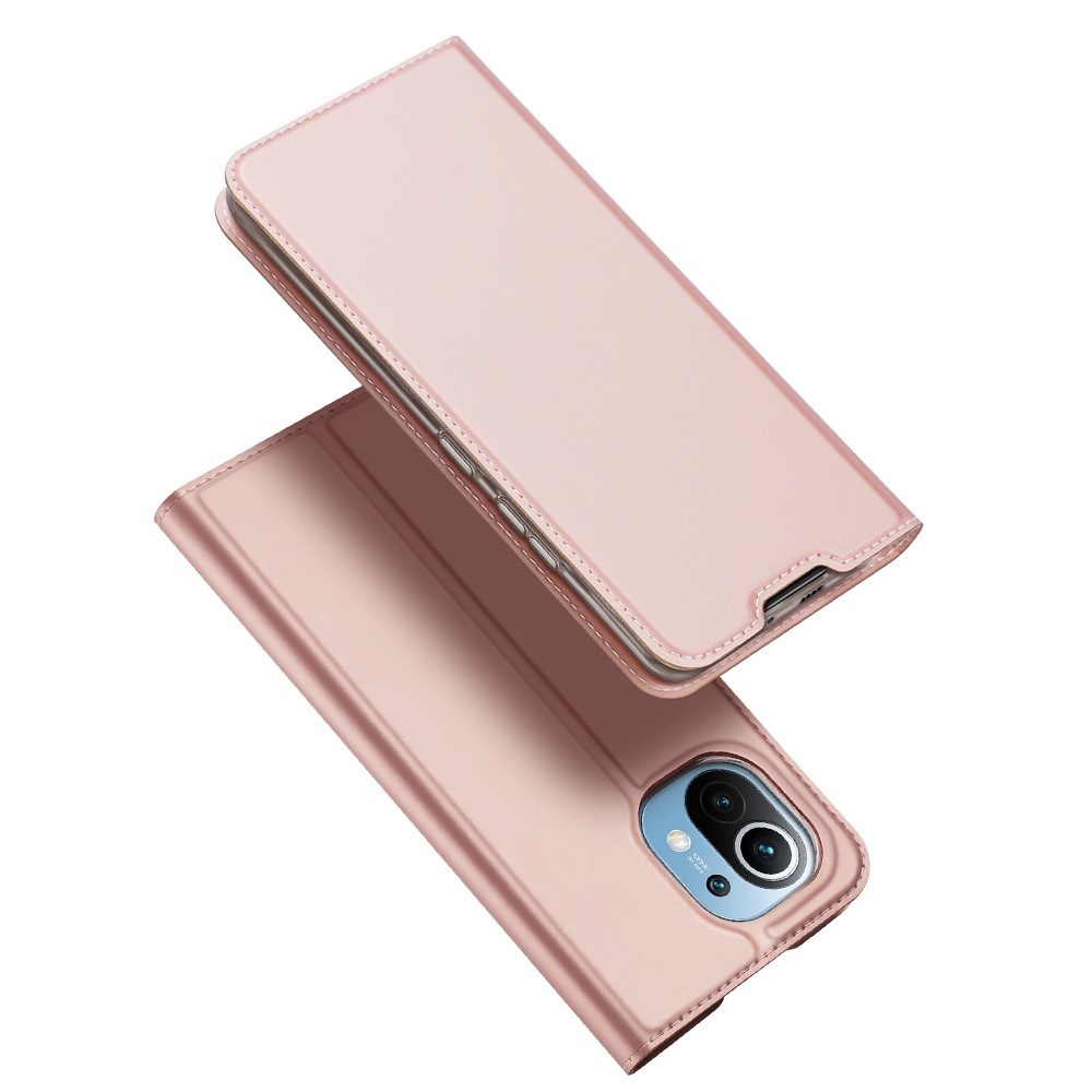 Pro Serie slim wallet Roze Goud hoes voor de Xiaomi Mi 11